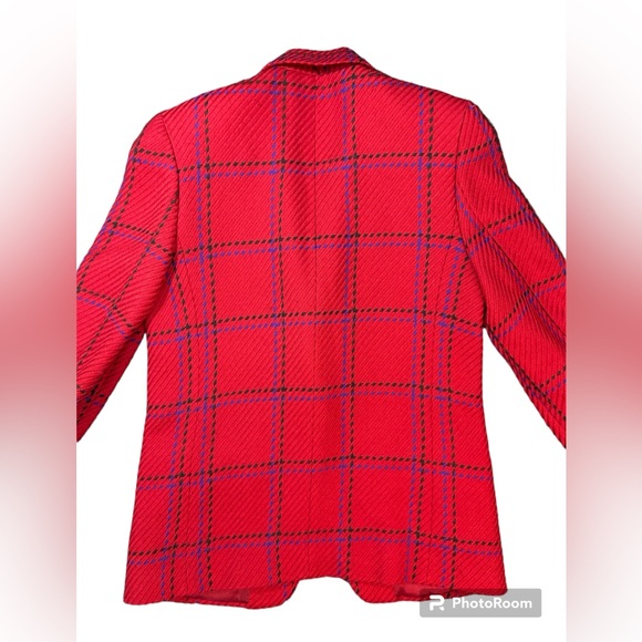 *SOLD* BENARD HOLTZMAN Red blazer - Picture 4 of 6